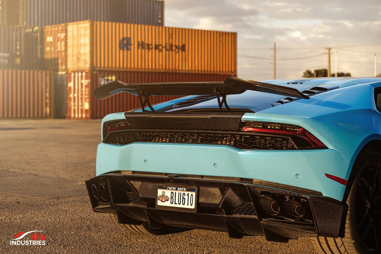 1016 Industries - Rear Wing Lamborghini Huracan LP610 5 1016 Industries - Rear Wing Lamborghini Huracan LP610 - Image 3