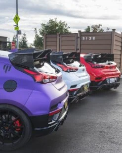 Adro - Carbon Fiber Rear Wing V.2 Hyundai Veloster N