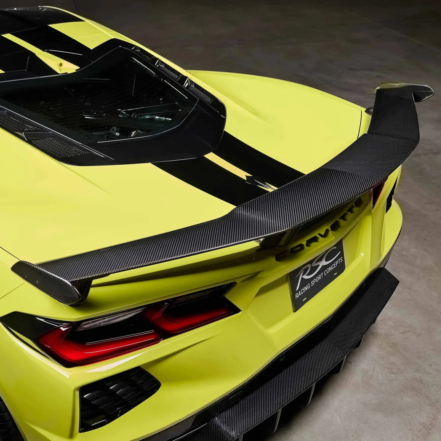 Racing Sport Concepts - Evolution Wing Chevrolet Corvette C8 Coupe / Convertible - Image 6