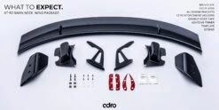 Adro - Carbon Fiber AT-R2 Swan Neck Wing Toyota GR Supra A90 -FlareCraft Store adro at r2 swan neck wing components 1800x900 35122275 1879 43a3 ad6a 895cc140264e