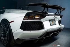 1016 Industries - Rear Wing Lamborghini Aventador LP700 -FlareCraft Store adv1 wheels lamborghini aventador lp700 4 white carbon fiber body kit 1016 industries d 1