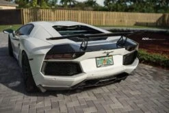 1016 Industries - Rear Wing Lamborghini Aventador LP700 -FlareCraft Store adv1 wheels lamborghini aventador lp700 concave gunmental forged aftermarket supercar rims s