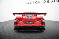 Maxton Design - Carbon Fiber Rear Wing Chevrolet Corvette C8 -FlareCraft Store eng pl Carbon Spoiler Chevrolet Corvette C8 21169 8