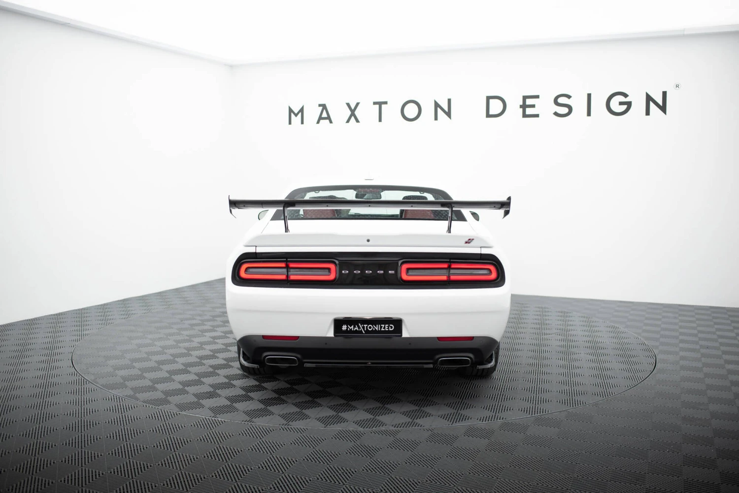 Maxton Design - Carbon Fiber Rear Wing Dodge Challenger MK3 6 Maxton Design - Carbon Fiber Rear Wing Dodge Challenger MK3 - Image 4
