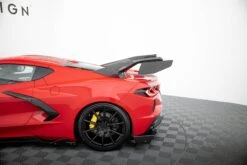 Maxton Design - Carbon Fiber Rear Wing + LED Chevrolet Corvette C8 -FlareCraft Store eng pl Carbon Spoiler LED Chevrolet Corvette C8 21174 2