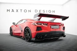 Maxton Design - Carbon Fiber Rear Wing + LED Chevrolet Corvette C8 -FlareCraft Store eng pl Carbon Spoiler LED Chevrolet Corvette C8 21174 27