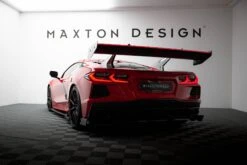 Maxton Design - Carbon Fiber Rear Wing + LED Chevrolet Corvette C8 -FlareCraft Store eng pl Carbon Spoiler LED Chevrolet Corvette C8 21174 9