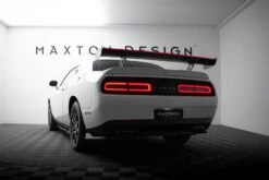 Maxton Design - Carbon Fiber Rear Wing + LED Dodge Challenger MK3 -FlareCraft Store eng pl Carbon Spoiler LED Dodge Challenger Mk3 21129 20