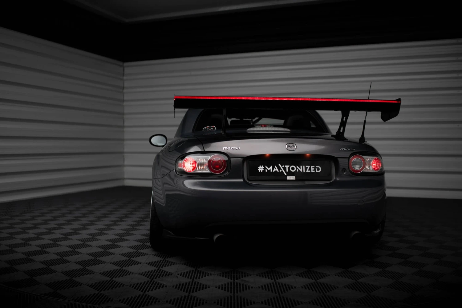 Maxton Design - Carbon Fiber Rear Wing + LED Light Mazda MX-5 Hardtop NC (MK3) 13 Maxton Design - Carbon Fiber Rear Wing + LED Light Mazda MX-5 Hardtop NC (MK3) - Image 11
