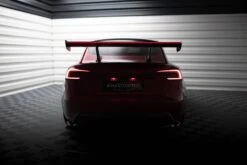 Maxton Design - Carbon Fiber Rear Wing + LED Tesla Model 3 -FlareCraft Store eng pl Carbon Spoiler LED Tesla Model 3 21002 15