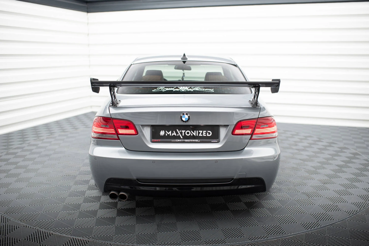 Maxton Design - Carbon Fiber Rear Wing With External Brackets Uprights BMW Series 3 / M3 Coupe E92 5 Maxton Design - Carbon Fiber Rear Wing With External Brackets Uprights BMW Series 3 / M3 Coupe E92 - Image 3