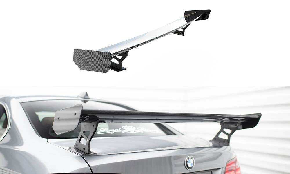 Maxton Design - Carbon Fiber Rear Wing With External Brackets Uprights BMW Series 3 / M3 Coupe E92 3 Maxton Design - Carbon Fiber Rear Wing With External Brackets Uprights BMW Series 3 / M3 Coupe E92