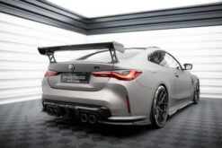 Maxton Design - Carbon Fiber Rear Wing (External Brackets Uprights) BMW M4 G82 / M440i G22 / Series 4 M-Pack G22 -FlareCraft Store eng pl Carbon Spoiler With External Brackets Uprights BMW M4 G82 20647 5