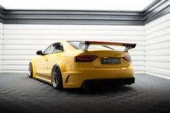 Maxton Design - Carbon Fiber Rear Wing With External Brackets Uprights + LED Audi A5 Coupe 8T -FlareCraft Store eng pl Carbon Spoiler With External Brackets Uprights LED Audi A5 Coupe 8T 20967 1