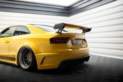 Maxton Design - Carbon Fiber Rear Wing With External Brackets Uprights + LED Audi A5 Coupe 8T -FlareCraft Store eng pl Carbon Spoiler With External Brackets Uprights LED Audi A5 Coupe 8T 20967 2