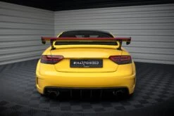 Maxton Design - Carbon Fiber Rear Wing With External Brackets Uprights + LED Audi A5 Coupe 8T -FlareCraft Store eng pl Carbon Spoiler With External Brackets Uprights LED Audi A5 Coupe 8T 20967 4