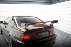 Maxton Design - Carbon Fiber Rear Wing With External Brackets Uprights + LED BMW Series 3 Coupe E46 -FlareCraft Store eng pl Carbon Spoiler With External Brackets Uprights LED BMW 3 Coupe E46 20934 17