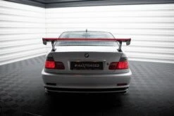 Maxton Design - Carbon Fiber Rear Wing With External Brackets Uprights + LED BMW Series 3 Coupe E46 -FlareCraft Store eng pl Carbon Spoiler With External Brackets Uprights LED BMW 3 Coupe E46 20934 22
