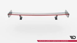 Maxton Design - Carbon Fiber Rear Wing With External Brackets Uprights + LED BMW Series 3 Coupe E46 -FlareCraft Store eng pl Carbon Spoiler With External Brackets Uprights LED BMW 3 Coupe E46 20934 9