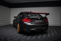 Maxton Design - Carbon Fiber Rear Wing (External Brackets Uprights) + LED BMW M2 F87 -FlareCraft Store eng pl Carbon Spoiler With External Brackets Uprights LED BMW M2 F87 20822 10