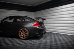 Maxton Design - Carbon Fiber Rear Wing (External Brackets Uprights) + LED BMW M2 F87 -FlareCraft Store eng pl Carbon Spoiler With External Brackets Uprights LED BMW M2 F87 20822 14