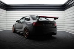 Maxton Design - Carbon Fiber Rear Wing (External Brackets Uprights) + LED BMW M2 F87 -FlareCraft Store eng pl Carbon Spoiler With External Brackets Uprights LED BMW M2 F87 20822 3