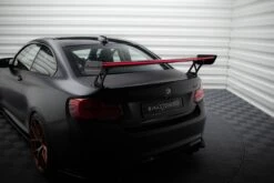 Maxton Design - Carbon Fiber Rear Wing (External Brackets Uprights) + LED BMW M2 F87 -FlareCraft Store eng pl Carbon Spoiler With External Brackets Uprights LED BMW M2 F87 20822 4