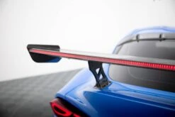 Maxton Design - Carbon Fiber Rear Wing With External Brackets Uprights + LED Toyota Supra MK5 -FlareCraft Store eng pl Carbon Spoiler With External Brackets Uprights LED Toyota Supra Mk5 21204 1