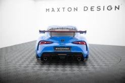 Maxton Design - Carbon Fiber Rear Wing With External Brackets Uprights + LED Toyota Supra MK5 -FlareCraft Store eng pl Carbon Spoiler With External Brackets Uprights LED Toyota Supra Mk5 21204 20