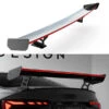 Maxton Design - Carbon Fiber Rear Wing With External Brackets Uprights V.2 + LED Audi A5 / A5 S-Line / S5 / RS5 Coupe F5 / F5 Facelift -FlareCraft Store eng pl Carbon Spoiler With External Brackets Uprights V 2 LED Audi A5 A5 S Line S5 RS5 Coupe F5 F5 Facelift 22221 10