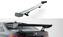 Maxton Design - Carbon Fiber Rear Wing With Internal Brackets Uprights BMW Series 5 / M5 Sedan G30 / F90