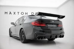 Maxton Design - Carbon Fiber Rear Wing With Internal Brackets Uprights BMW Series 5 / M5 Sedan G30 / F90 15 Maxton Design - Carbon Fiber Rear Wing With Internal Brackets Uprights BMW Series 5 / M5 Sedan G30 / F90 -FlareCraft Store eng pl Carbon Spoiler With Internal Brackets Uprights BMW 5 M5 Sedan G30 F90 21665 15