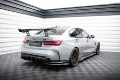 Maxton Design - Carbon Fiber Rear Wing (Internal Brackets Uprights) BMW M3 G80 / M340i G20 / Series 3 Standard / M-Pack G20 -FlareCraft Store eng pl Carbon Spoiler With Internal Brackets Uprights BMW M3 G80 20352 6