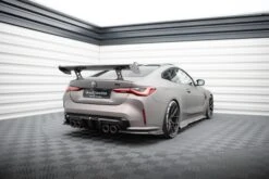 Maxton Design - Carbon Fiber Rear Wing With Internal Brackets Uprights BMW M4 G82 / M440i G22 / Series 4 M-Pack G22 -FlareCraft Store eng pl Carbon Spoiler With Internal Brackets Uprights BMW M4 G82 M440i G22 4 M Pack G22 20975 14
