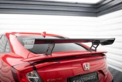 Maxton Design - Carbon Fiber Rear Wing With Internal Brackets Uprights Honda Civic SI MK10 -FlareCraft Store eng pl Carbon Spoiler With Internal Brackets Uprights Honda Civic SI Mk10 22335 13