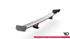 Maxton Design - Carbon Fiber Rear Wing With Internal Brackets Uprights + LED Audi A3 / A3 S-Line / S3 / RS3 Sedan 8V / 8V (Facelift) -FlareCraft Store eng pl Carbon Spoiler With Internal Brackets Uprights LED Audi A3 A3 S Line S3 RS3 Sedan 8V 8V Facelift 21896 16