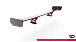 Maxton Design - Carbon Fiber Rear Wing With Internal Brackets Uprights + LED BMW Series 3 Coupe E46 -FlareCraft Store eng pl Carbon Spoiler With Internal Brackets Uprights LED BMW 3 Coupe E46 20929 17