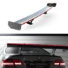 Maxton Design - Carbon Fiber Rear Wing With Internal Brackets Uprights + LED BMW Series 3 / M3 Coupe E92 -FlareCraft Store eng pl Carbon Spoiler With Internal Brackets Uprights LED BMW 3 M3 Coupe E92 21033 11
