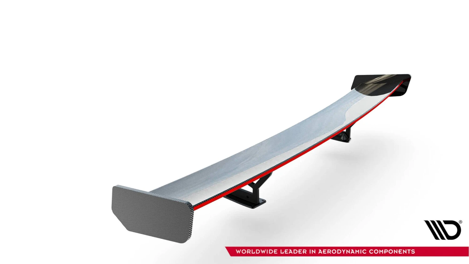 Maxton Design - Carbon Fiber Rear Wing With Internal Brackets Uprights + LED BMW Series 3 / M3 Coupe E92 14 Maxton Design - Carbon Fiber Rear Wing With Internal Brackets Uprights + LED BMW Series 3 / M3 Coupe E92 - Image 12