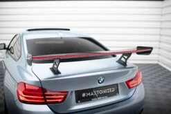 Maxton Design - Carbon Fiber Rear Wing With Internal Brackets Uprights + LED BMW Series 4 / Series 4 M-Pack Coupe F32 -FlareCraft Store eng pl Carbon Spoiler With Internal Brackets Uprights LED BMW 4 F32 4 F32 M Pack Coupe 21024 22