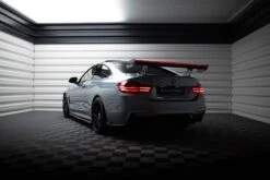 Maxton Design - Carbon Fiber Rear Wing With Internal Brackets Uprights + LED BMW Series 4 / Series 4 M-Pack Coupe F32 -FlareCraft Store eng pl Carbon Spoiler With Internal Brackets Uprights LED BMW 4 F32 4 F32 M Pack Coupe 21024 5