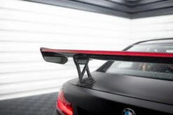 Maxton Design - Carbon Fiber Rear Wing + LED Light BMW M2 F87 -FlareCraft Store eng pl Carbon Spoiler With Internal Brackets Uprights LED BMW M2 F87 20654 17