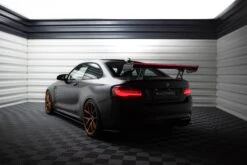 Maxton Design - Carbon Fiber Rear Wing + LED Light BMW M2 F87 -FlareCraft Store eng pl Carbon Spoiler With Internal Brackets Uprights LED BMW M2 F87 20654 19