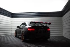 Maxton Design - Carbon Fiber Rear Wing + LED Light BMW M2 F87 -FlareCraft Store eng pl Carbon Spoiler With Internal Brackets Uprights LED BMW M2 F87 20654 23