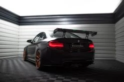 Maxton Design - Carbon Fiber Rear Wing + LED Light BMW M2 F87 -FlareCraft Store eng pl Carbon Spoiler With Internal Brackets Uprights LED BMW M2 F87 20654 26