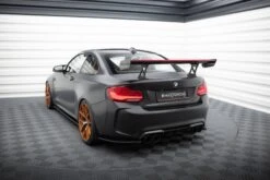 Maxton Design - Carbon Fiber Rear Wing + LED Light BMW M2 F87 -FlareCraft Store eng pl Carbon Spoiler With Internal Brackets Uprights LED BMW M2 F87 20654 8
