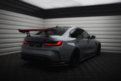 Maxton Design - Carbon Fiber Rear Wing + LED Light (Internal Brackets Uprights) BMW M3 G80 / M340i G20 / Series 3 M-Pack / Standard G20 -FlareCraft Store eng pl Carbon Spoiler With Internal Brackets Uprights LED BMW M3 G80 20355 4
