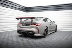 Maxton Design - Carbon Fiber Rear Wing With Internal Brackets Uprights + LED BMW M4 G82 / M440i G22 / Series 4 M-Pack G22 -FlareCraft Store eng pl Carbon Spoiler With Internal Brackets Uprights LED BMW M4 G82 M440i G22 4 M Pack G22 20977 15