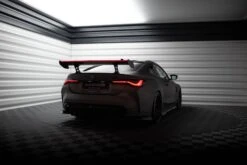 Maxton Design - Carbon Fiber Rear Wing With Internal Brackets Uprights + LED BMW M4 G82 / M440i G22 / Series 4 M-Pack G22 -FlareCraft Store eng pl Carbon Spoiler With Internal Brackets Uprights LED BMW M4 G82 M440i G22 4 M Pack G22 20977 16