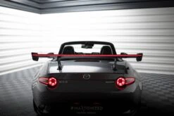 Maxton Design - Carbon Fiber Rear Wing With Internal Brackets Uprights + LED Mazda MX-5 ND (MK4) -FlareCraft Store eng pl Carbon Spoiler With Internal Brackets Uprights LED Mazda MX 5 ND Mk4 21059 5
